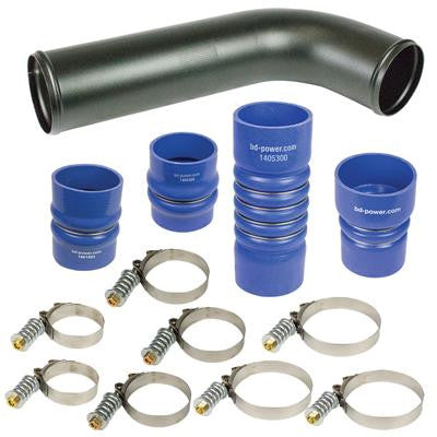 2007.5-2009 Dodge 6.7L Cummins BD-Power 1045216 Intercooler Hose & Clamp Kit