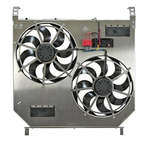 Flex-a-lite 274 Direct-Fit Dual Electric Fans w/ Variable Controller