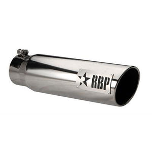 RBP 4" to 5" x 18L" Stainless Steel Tip, Two Tone Logo