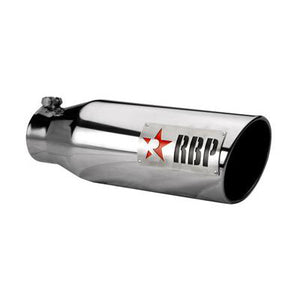 RBP 4" to 6" X 18"L Stainless Steel Tip, Two Tone Logo W/red Star