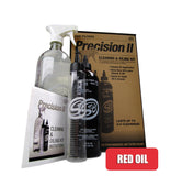 1990-2015 Precision II: Cleaning & Oil Kit (Red Oil)