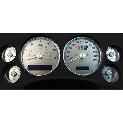 2007.5-2010 Chevy Silverado 6.6L Duramax LMM RBP Gauge Face Plate Only with Stock Needles