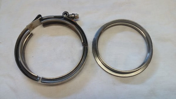 S400 T4 Downpipe Flange and Clamp